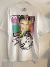 ELVIS PRESLEY RETURN TO SENDER T SHIRT SIZE M  NWT POSTMARK  29 CENT STA... - £37.48 GBP