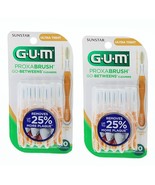 GUM Proxabrush Go Between Cleaners For Ultra Tight Teeth 10 Count 2 Pack - $13.56 CAD