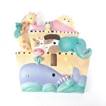 Noah Ark Animals Light Switch Cover - £19.55 GBP