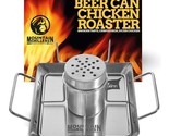 Beer Can Chicken Roaster Stand - Stainless Steel Holder - Barbecue Rack ... - £36.37 GBP