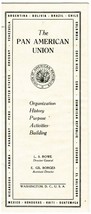 The Pan American Union Vintage Brochure - £7.90 GBP