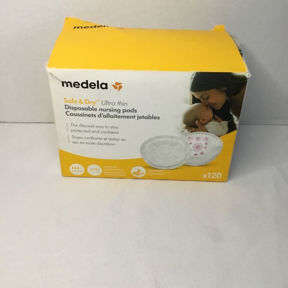 Open Box Medela Safe &amp; Dry Ultra Thin Disposable Nursing Pads - $12.20