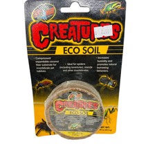 Zoo Med Creatures Eco Soil Coconut Fiber Substrate, Brown 1.59 oz - £1.22 GBP