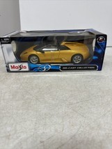 Maisto LAMBORGHINI Murcielago Roadster Yellow  1/18 Diecast New Special ... - $42.08