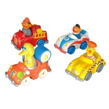 Playskool Sesame Street Muppets Die Cast Cars Big Bird, Ernie, Bert- Cake Topper - £7.78 GBP