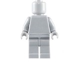 Grey blank plain Custom Minifigure - £3.38 GBP