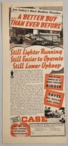 1939 Print Ad Case Tractor Pulls Modern Farm Thresher Racine,Wisconsin - £13.16 GBP