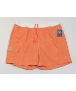 Chaps Orange Brief Lined Swim Trunks Swim Water Shorts Men&#39;s NWT - £35.96 GBP