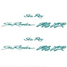 Sea Ray SEA RAYDER F16 Boat Yacht Decals 6PC Set Vinyl High Quality New Stickers - £50.83 GBP