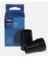Carex A718-00 Cane Tips Fits All Standard Canes and Crutches 3/4 Inches ... - $198.43 MXN