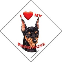 I (Heart) My Miniature Pinscher Window Sticker - £5.11 GBP