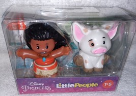 Fisher Price Little People Disney Princess Moana &amp; Pua New - $163.02 MXN