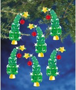 The Beadery Beaded Ornament Kit-Lil Sunburst Tree, Makes 18 ORNMENT-7474 - £16.01 GBP