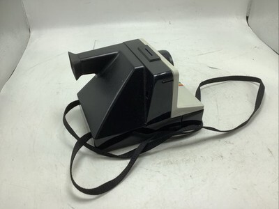 Polaroid One Step Instant Land Camera SX-70 Rainbow Stripe White Item image 5