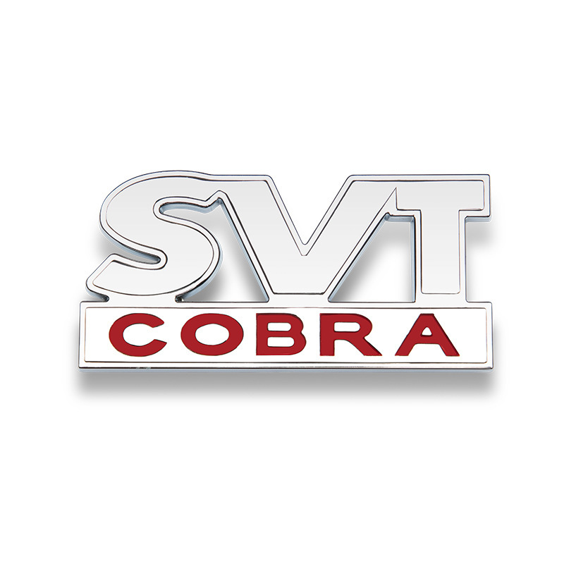 Metal Bumper Stickers Suitable For Ford Mustang Cobra 3D Modified Stereo Car Bad