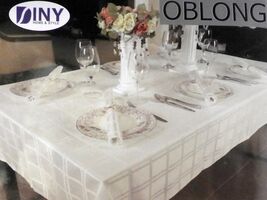 Heavy Duty Top Quality Clear Tablecloth Protector 60" x 120" Oblong - $13.74