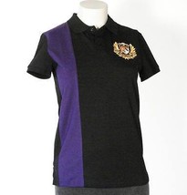 Ralph Lauren Golf Polo Shirt Black &amp; Purple Women&#39;s Small S NWT $90 - $66.82