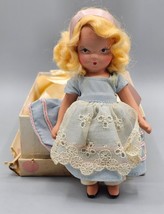VINTAGE Nancy Ann Storybook Doll #119 "Alice Thru The Looking Glass" w/Box - $23.36
