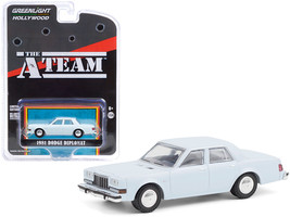 1981 Dodge Diplomat Light Blue &quot;The A-Team&quot; (1983-1987) TV Series &quot;Hollywood Spe - £18.00 GBP