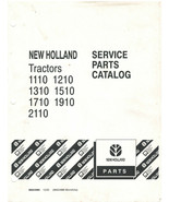 New Holland 1110 - 2110 Tractors Service Parts Manual (86624985) {D1592} - $148.49