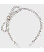 ALDO ACCESSORIES ALAMAENDRA EMBELLISHED HEAD BAND Silver - £22.46 GBP