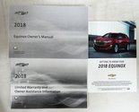 2018 Chevy Chevrolet Equinox Owners Manual Guide Book [Unknown Binding] ... - $57.80