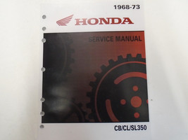 1968 1969 1970 1971 1972 1973 CB350 CL350 SL350 Service Shop Repair Manual NEW - £82.48 GBP