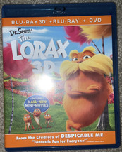 Dr. Seuss&#39; The Lorax (Blu-Ray, 2012, 3 Discs) - £6.42 GBP