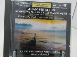 Jean Sibelius Symphony No. 5 Lahti Symphony Osmo Vanska    cd  - £23.56 GBP