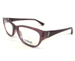 Vogue Eyeglasses Frames VO 2841 2137 Clear Burgundy Purple Rectangular 5... - $55.97