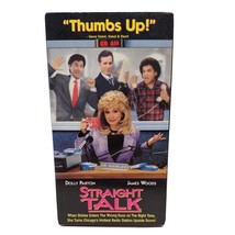 Straight Talk VHS VCR Video Tape Movie Dolly Parton James Woods - $144.45 MXN