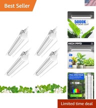 5000K V-Shape Indoor Grow Light Strips - 192 LED, Linkable Plant Lighting - $60.00