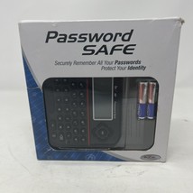 Password Keeper Safe Vault Model 595 Black Backlit LCD Keyboard ~ New In... - $28.49