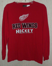 EXCELLENT BOYS NHL DETROIT REDWINGS RED T-SHIRT   SIZE XXL (18) - £12.66 GBP