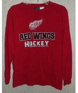 EXCELLENT BOYS NHL DETROIT REDWINGS RED T-SHIRT   SIZE XXL (18) - $302.33 MXN