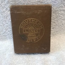 Southern Pacific Lines Playing Cards Souvenir Pictures of train stops - £31.65 GBP