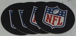 NFL Boelter Brands LLC 16 Ounce Carolina Panthers Pint Glass Black Coasters image 4