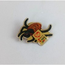 Vintage 2000 Ty Teenie Beanie Babies Spinner The Spider Trading Pin - £6.45 GBP