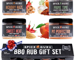 Spice Guru BBQ Rub Set - 4 Flavor Variety Pack - Gifts for Men Who Cook,... - £51.76 GBP