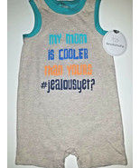 NWT Koala Baby My Mom is Cooler than Yours Sleeveless Romper 9-12 mos - $19.07 CAD
