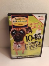 AOL American Online 8.0 Plus 1045 Hours Free Collectible CD-Rom 2003 - $130.25 MXN
