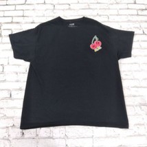 Zumiez ALab T Shirt Mens XL Black Short Sleeve Crew Neck Cotton Moody Ch... - £15.68 GBP