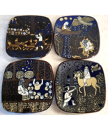 Arabia Finland Kalevala Annual Plate 1979, 1980, 1981 and 1982 Stoneware - $159.01 CAD