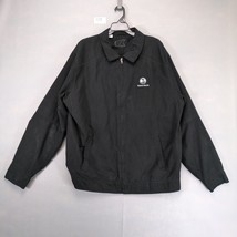 Cutter &amp; Buck Men&#39;s XXL Pebble Beach Golf Black Microsuede Bomber Jacket... - $40.00