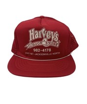 Vintage Trucker Hat Harvey&#39;s Liquor Store Jacksonville, Arkansas Ex Cond - $13.73