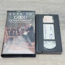 Keys To Good Government According To The Founding Fathers ( 1994, VHS) Barton - £3.20 GBP