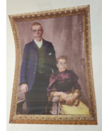 Linticular Morbid Gortraits Husband Wife Halloween Lenticular 16&quot;x12&quot; Decor - $261.02 MXN