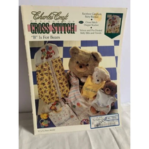 Charles Craft B is for bears counted cross stitch design book - £5.12 GBP