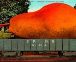 A Carload Giant Pear Exaggeration Blank Sample Ed Mitchell Postcard UNP - $9.76