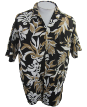 Royal Creations Men Hawaiian camp shirt XXL pit to pit 26 tropical vintage aloha - £27.58 GBP